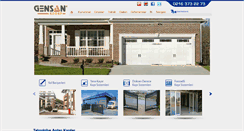 Desktop Screenshot of gensan.com.tr